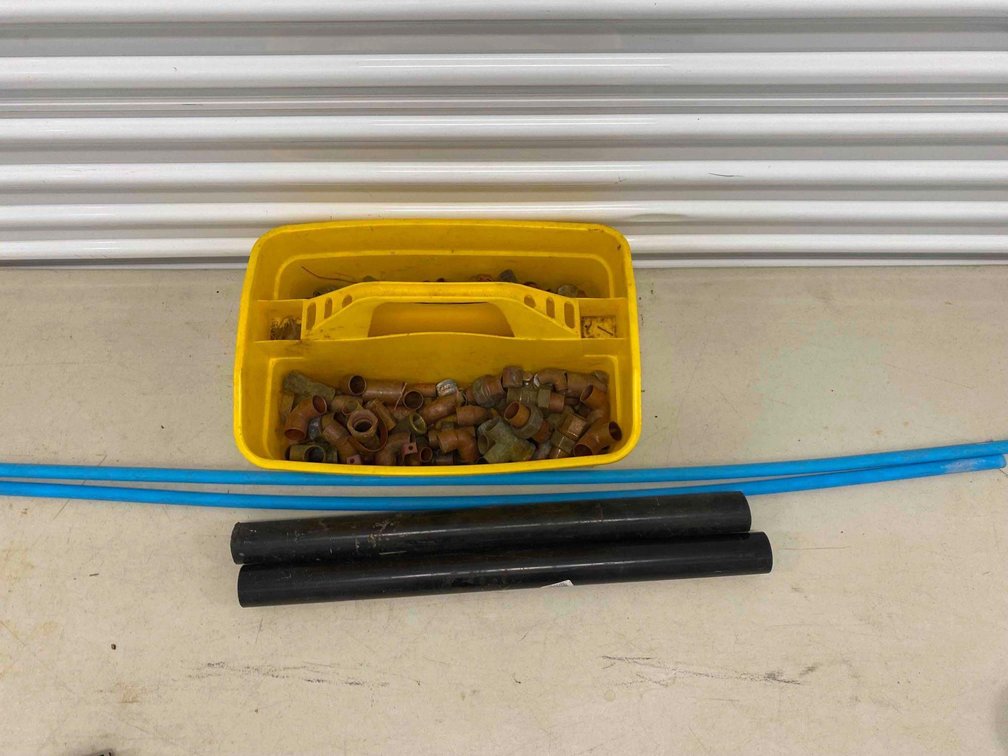 Mixed Lot of Copper Connectors and Tubing 