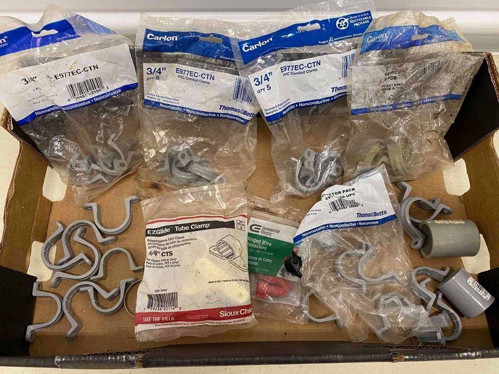 3/4" PVC Conduit Clamps 