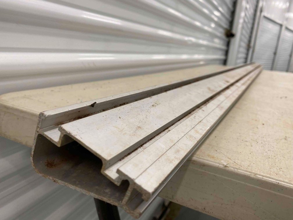76 1/2" Long Heavy Aluminum  Track Framing 