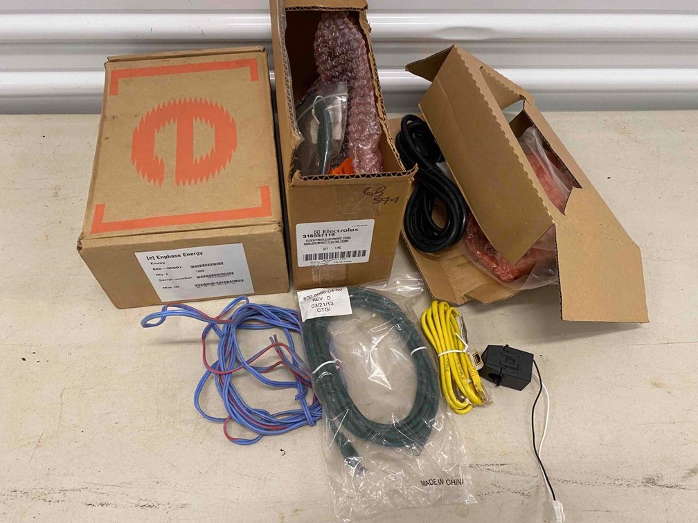 Solar Power Enphase Energy Power/Energy Components, Electrolux Clock/Timer and More!