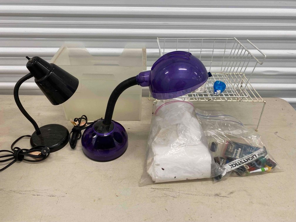 Organizers, Office Supplies and Desk Lamps 