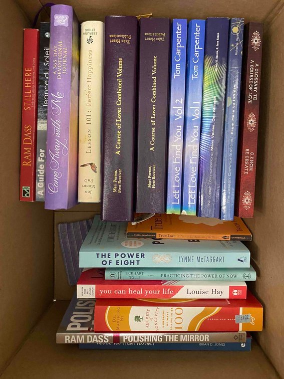 Box Lot of Books 