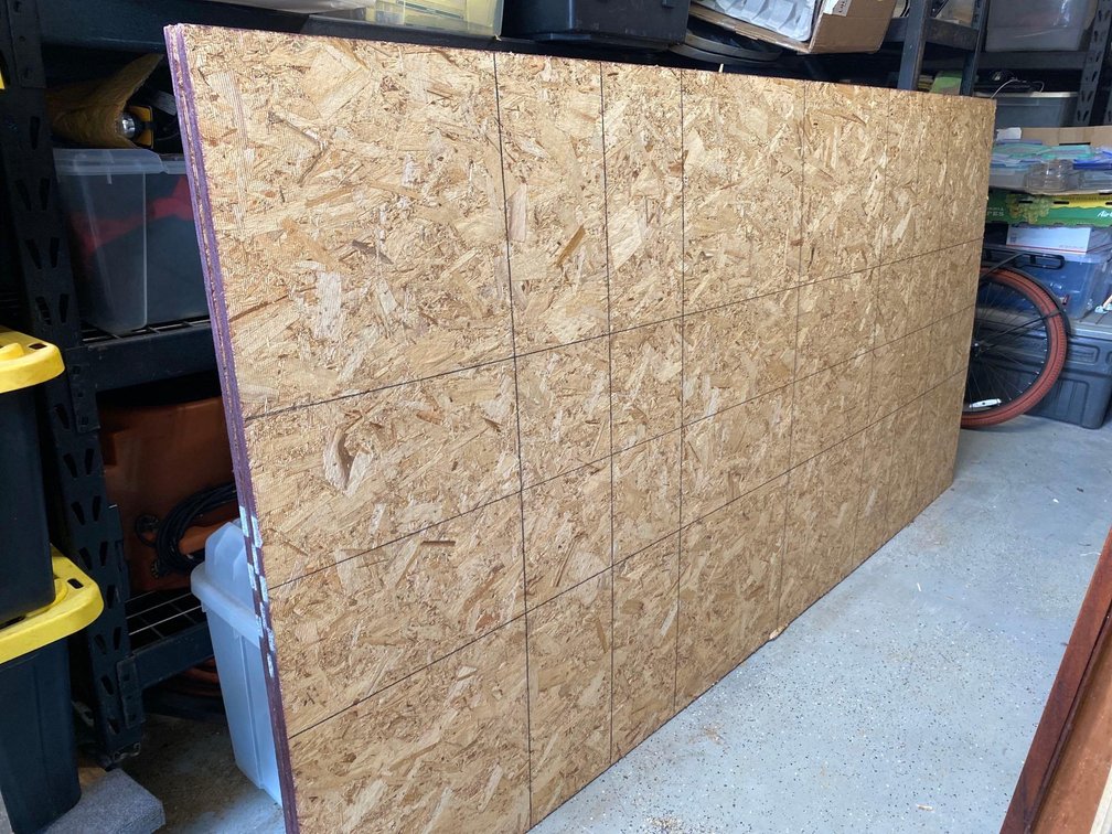 (X's 3) 96" X 48" Sheathing Boards
