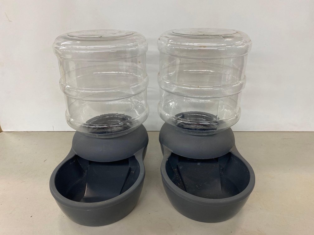 (X's 2) Water/Food Bottle Dispensers 