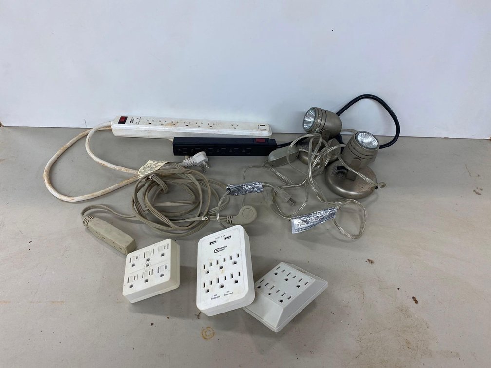 Power Extenders, Power Stripes and Lights