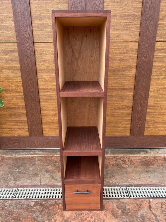 54 1/2" Tall Three Shelf and Single Shelf Skinny Shelf 
