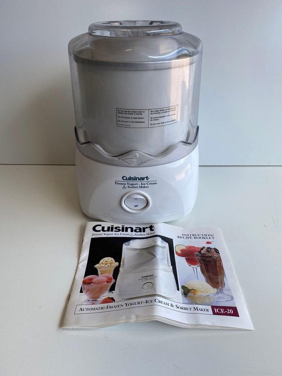 Cuisinart ICE-20 Ice Cream - Frozen Yogurt & Sorbet Maker 