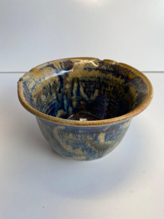 5" Round Glazed Ceramic  Soup/Side Bowl