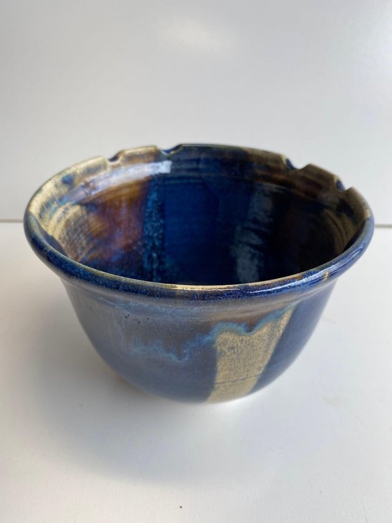 6" Round Glazed Ceramic "Kauai" Soup/Side Bowl