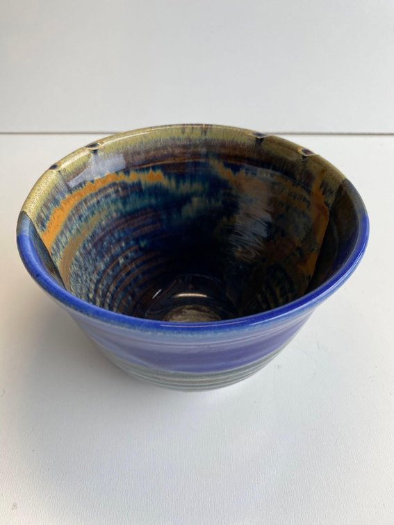 6" Round Glazed Ceramic "Kauai" Soup/Side Bowl