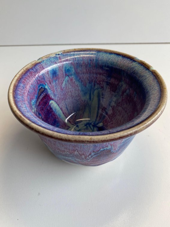 5 1/2" Round Glazed Ceramic Soup/Side Bowl