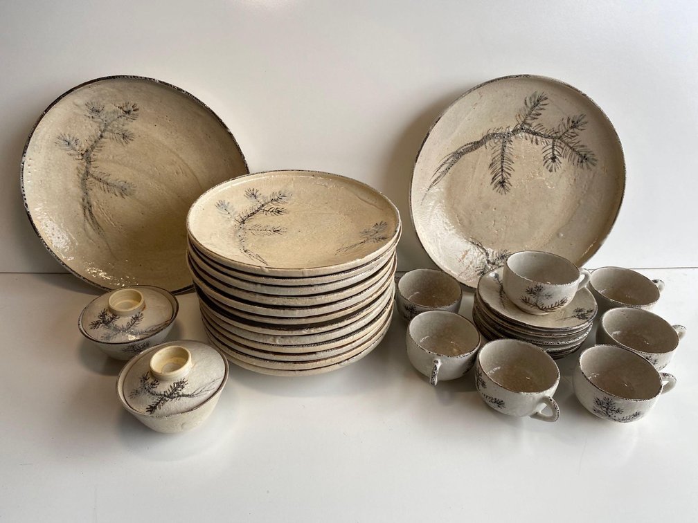 Asian Signature Stamped Dinning Set 