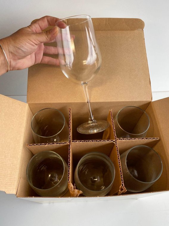 Libbey Set of 6 Oversized Wine Goblet 