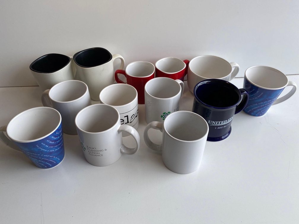 Mixed Lot of Coffee Mugs 