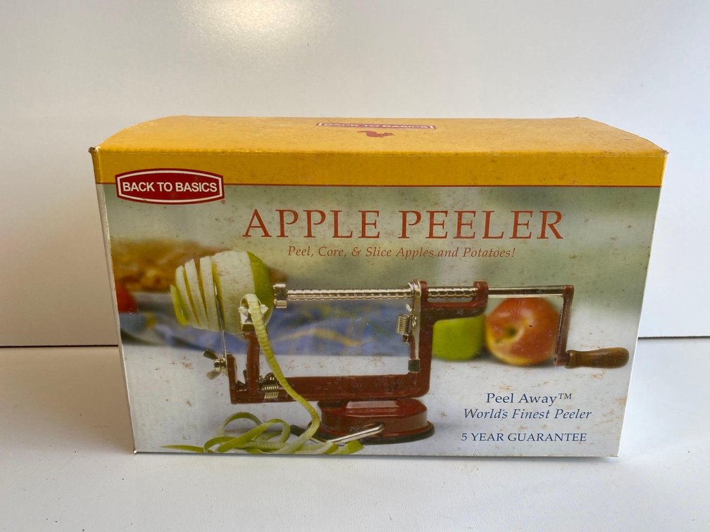 New in Box - Back to Basics Apple Peeler 