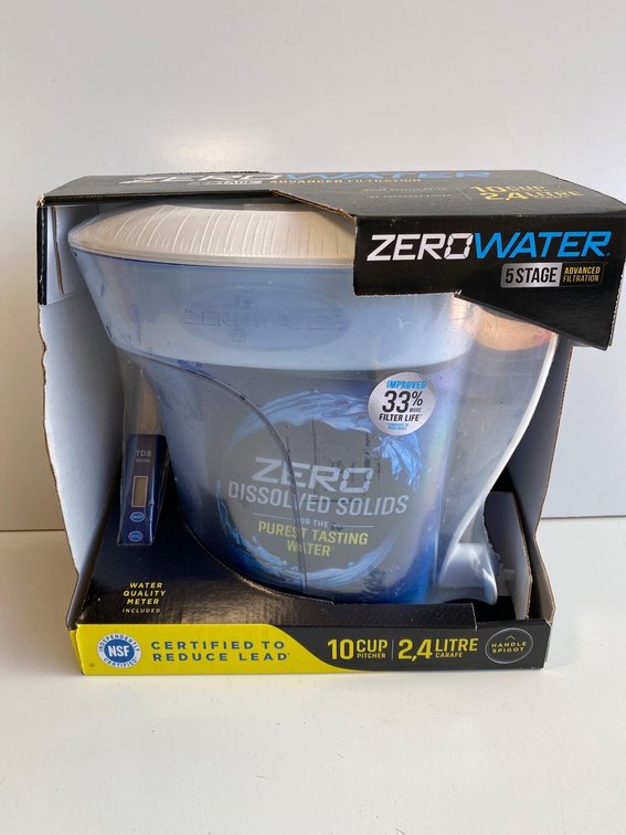 New in Package - Zero Water 10 Cup Pater Purifying Picture 