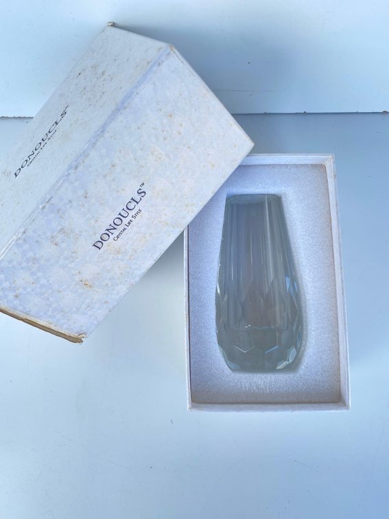 Donoucls Crystal Life Style Vase