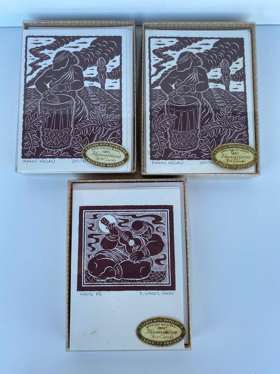 Hawaiian Art Greeting Cards