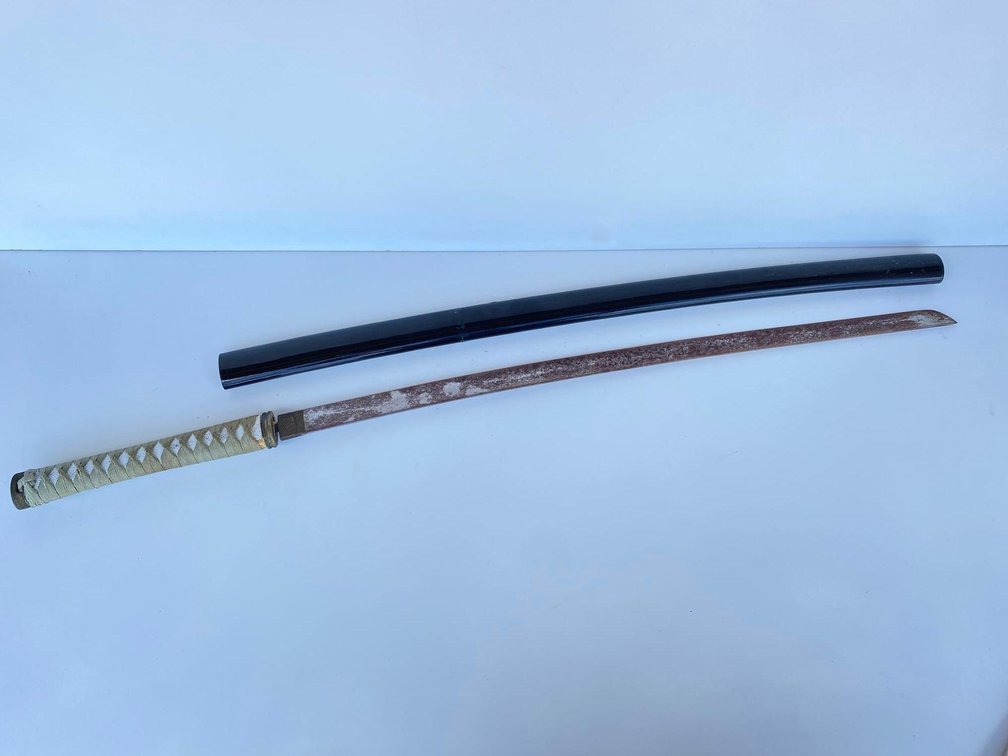 37" Long Samurai Sword with Sheath 