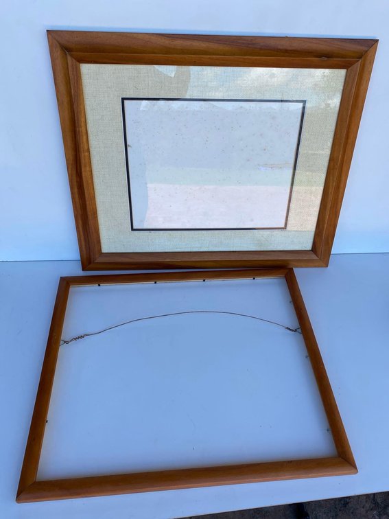 Two Wood Frames 