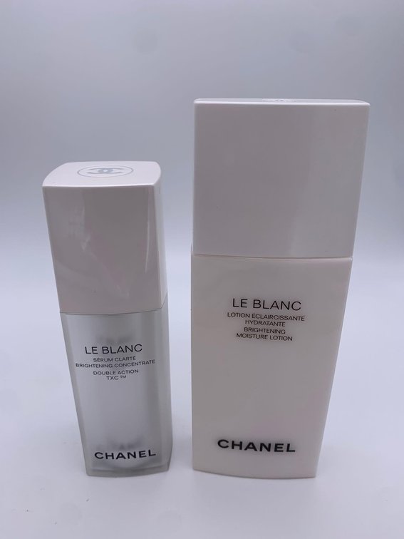 Chanel France Le Blanc Brightening Concentrate & Moisture Lotion