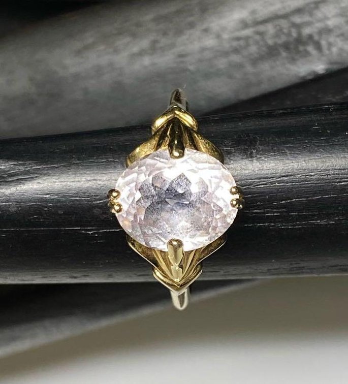 14K Gold 1.15ctw Oval Tourmaline Ring Size 9