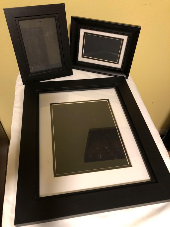 Lot of Three Picture Frames