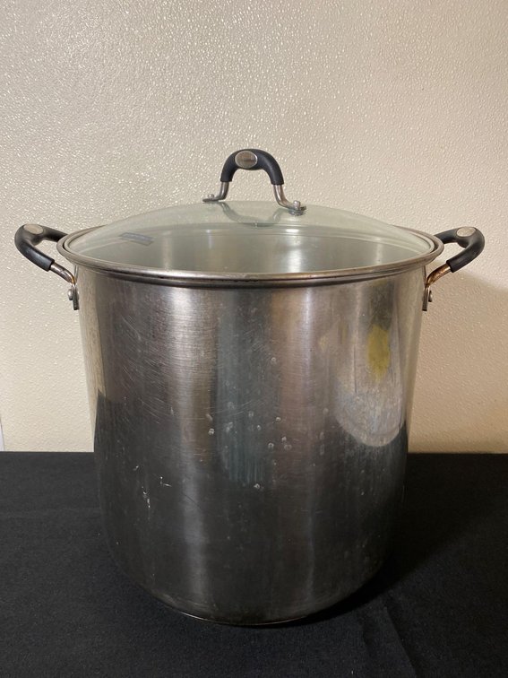 22qt Pot with Clear Lid 