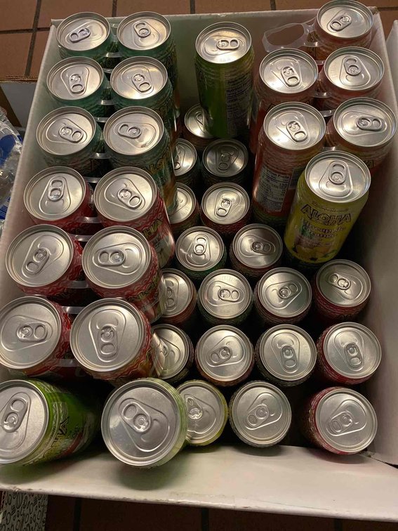 Mixed Cans of Aloha Juices 