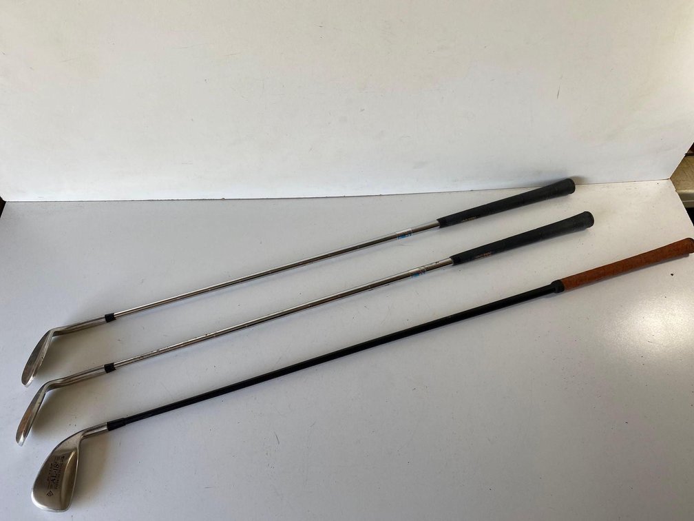 Three Mixed Golf Clubs 