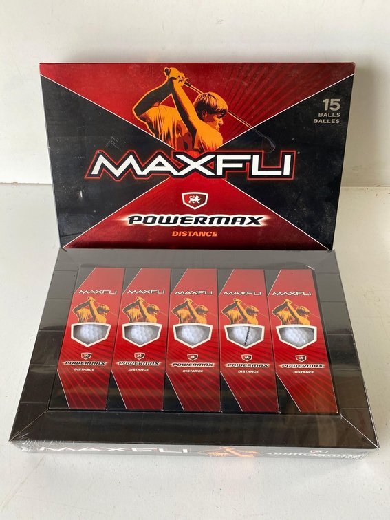 New in Box - Maxfli Powermax 15 Golf Ball Set 