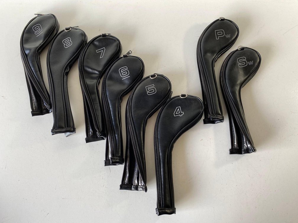Set of 8 Numbered Golf Club Covers 