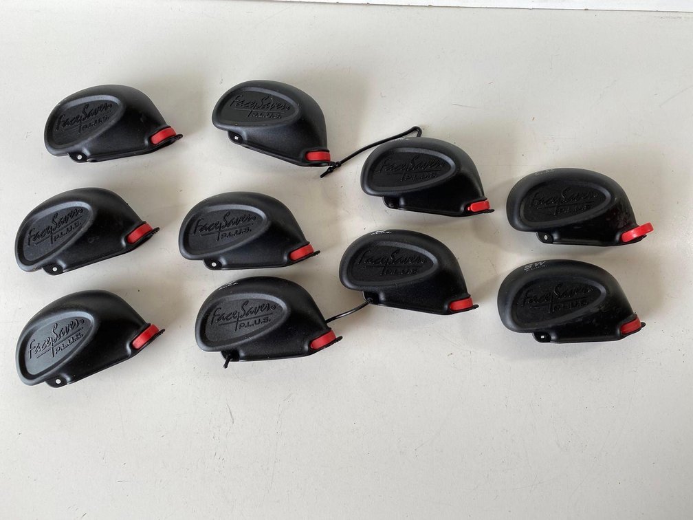 Set of 10 Face Saver Plus Golf Club Covers