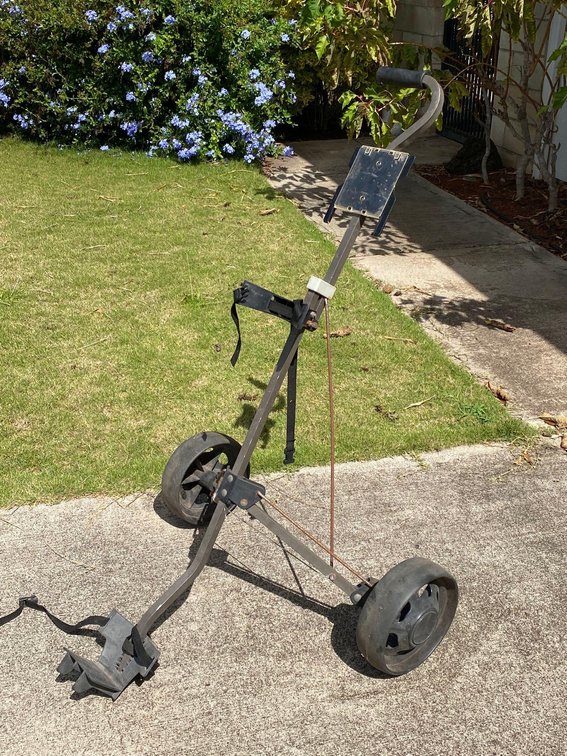 Collapsible Golf Bag Cart 