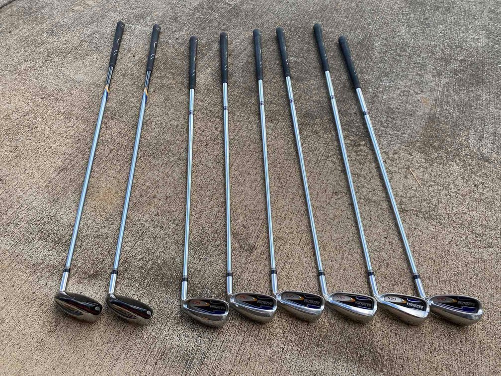 Set of 8 Bazooka Tour Edge Golf Clubs 
