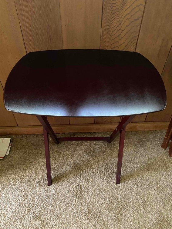 Wood Tray Table