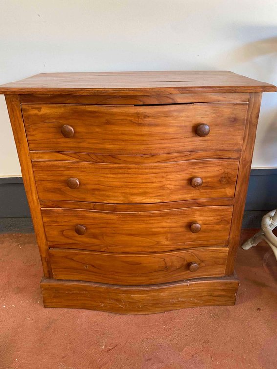 Teak Chest of Drawers