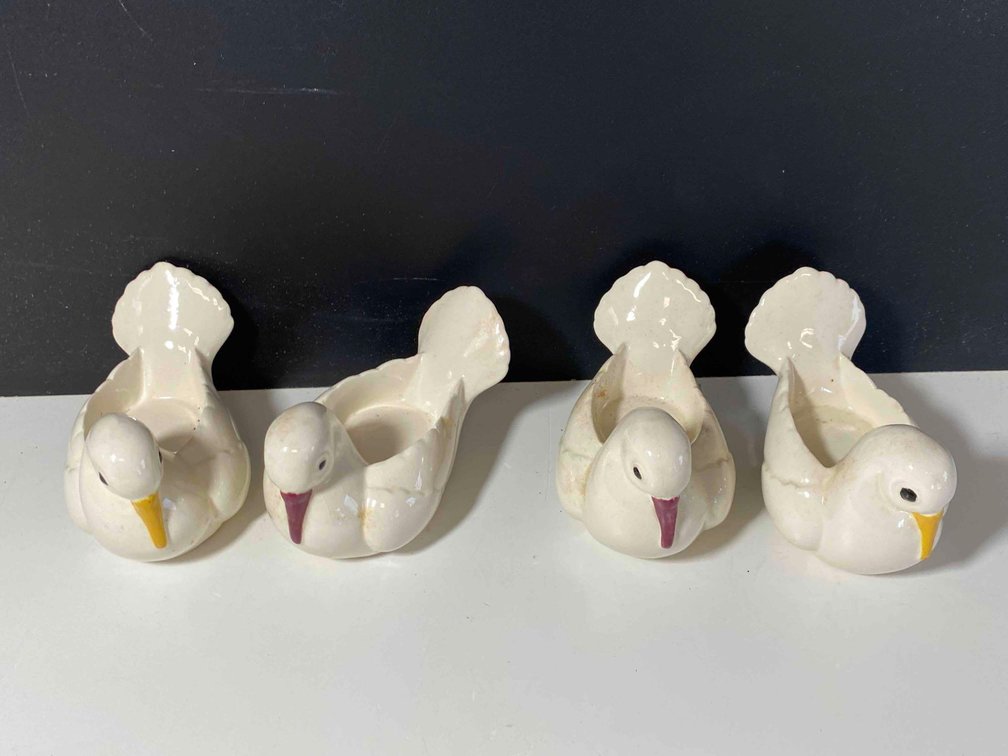 (X's 4) Bird Style Votive Holders