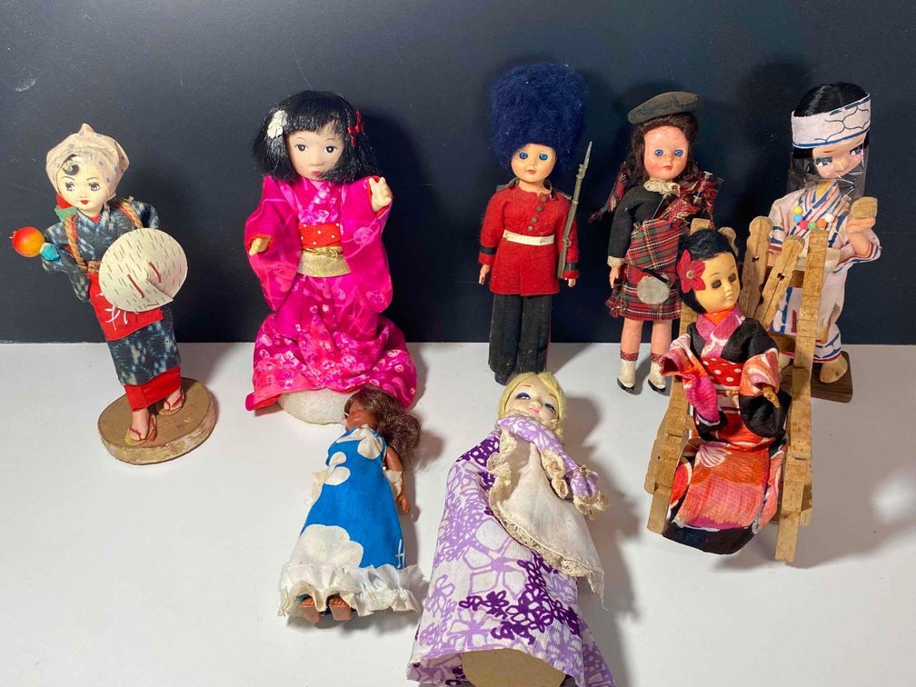 Multi-Cultural Antique/Vintage Dolls