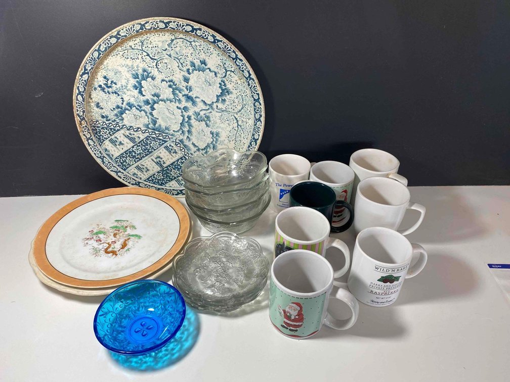 Variety of Dishware