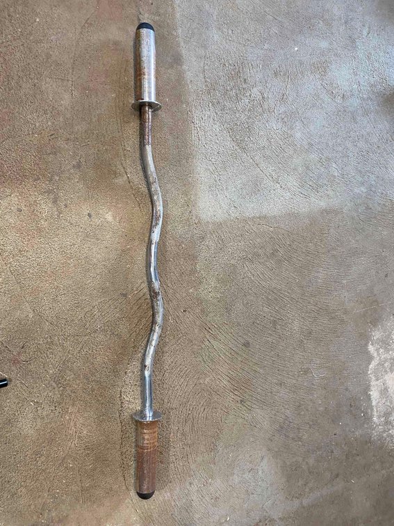 Olympic Style Curl Bar