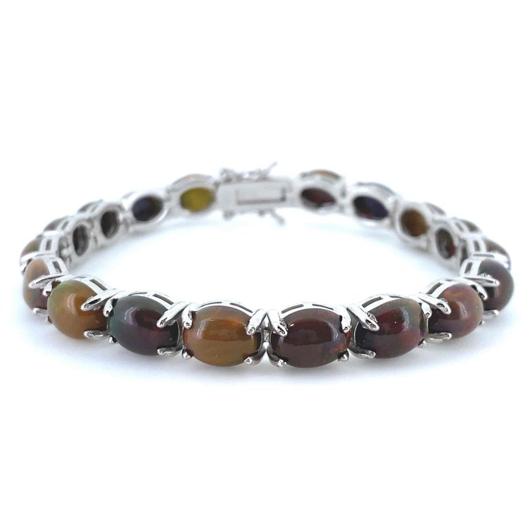 Ethiopian Opal Bracelet 7"