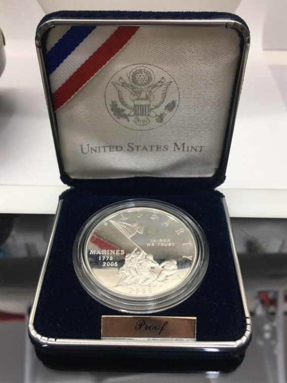 One Dollar Silver Proof Coin