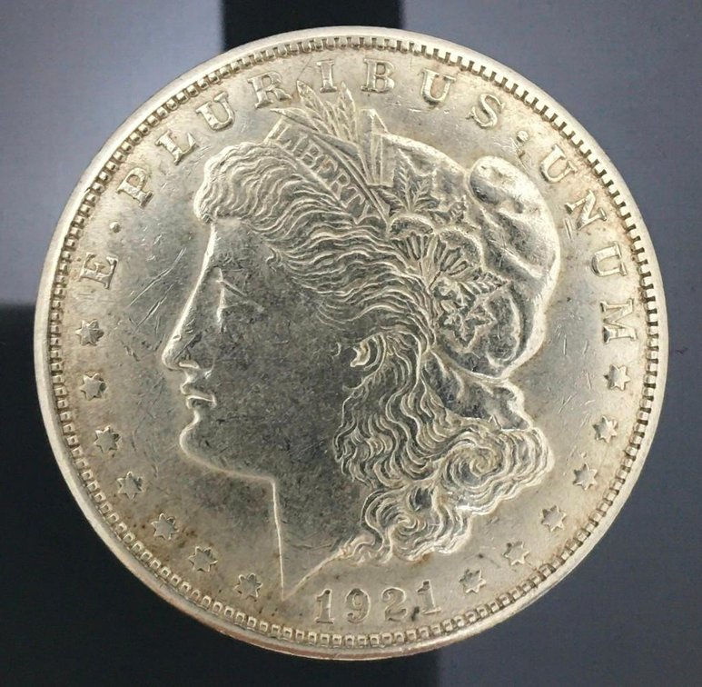 1921 S Morgan Silver US Dollar Coin     