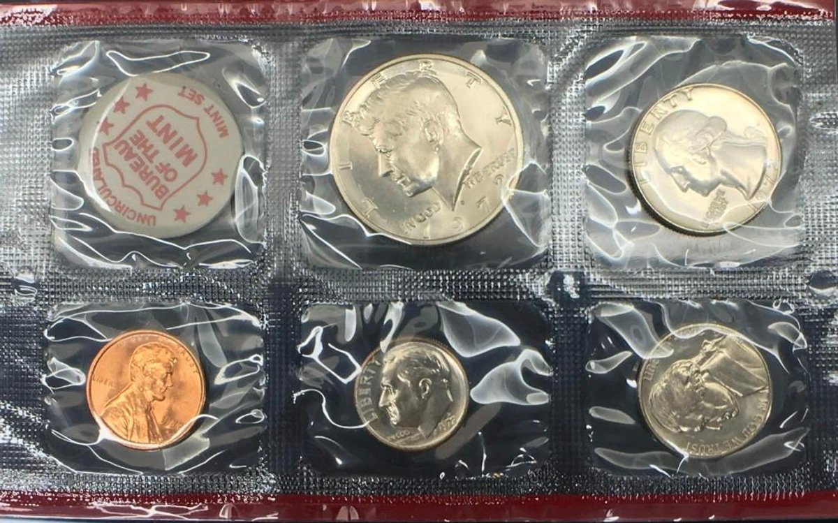 1972 Proof Coin Set Air Sealed 1972 In Absolute Perfect Condition!
