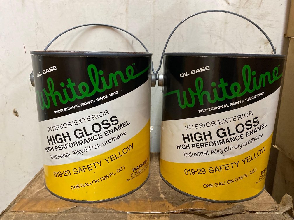 (X's 2) Whiteline Interior / Exterior High Gloss High Performance Enamel - Safety Yellow