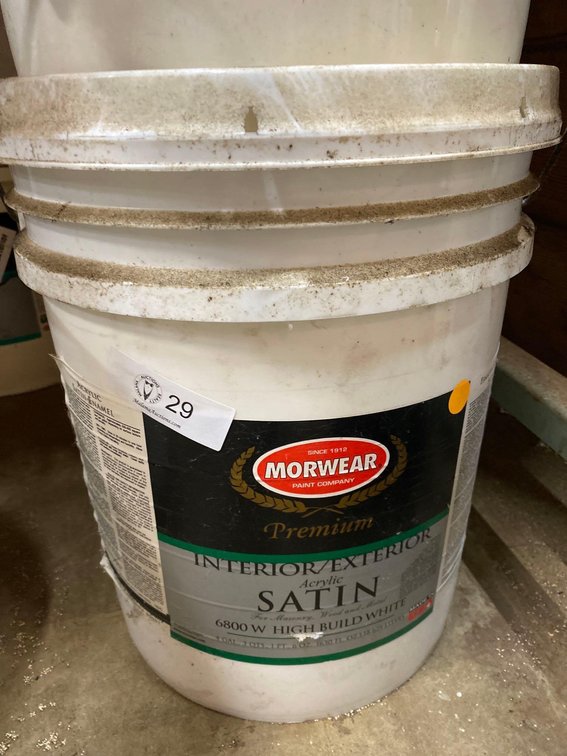 5 Gallon Bucket Morwear Premium Interior/Exterior Acrylic Satin 