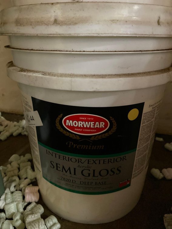 5 Gallon Bucket Morwear Premium Interior/Exterior Acrylic Semi Gloss