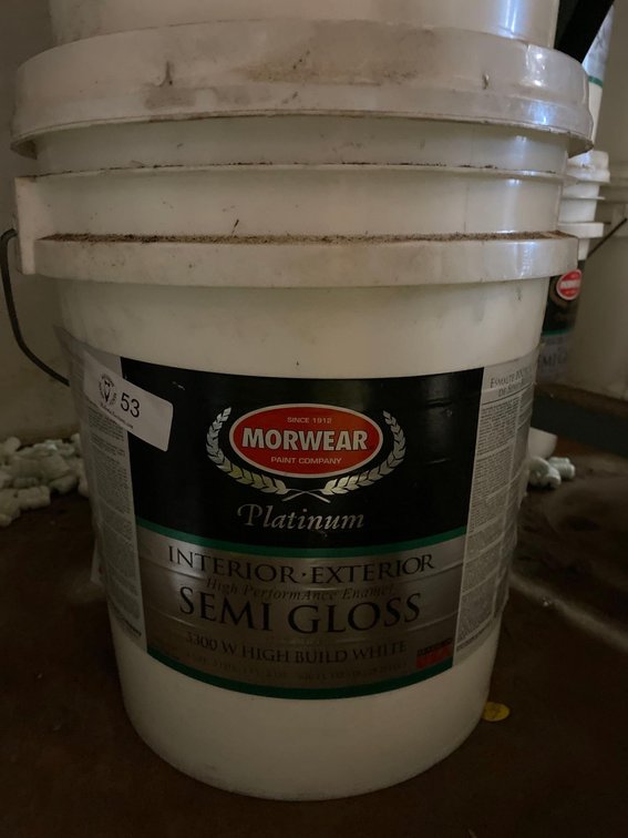 5 Gallon Bucket Morwear Premium Interior/Exterior High Performance Enamel Semi Gloss