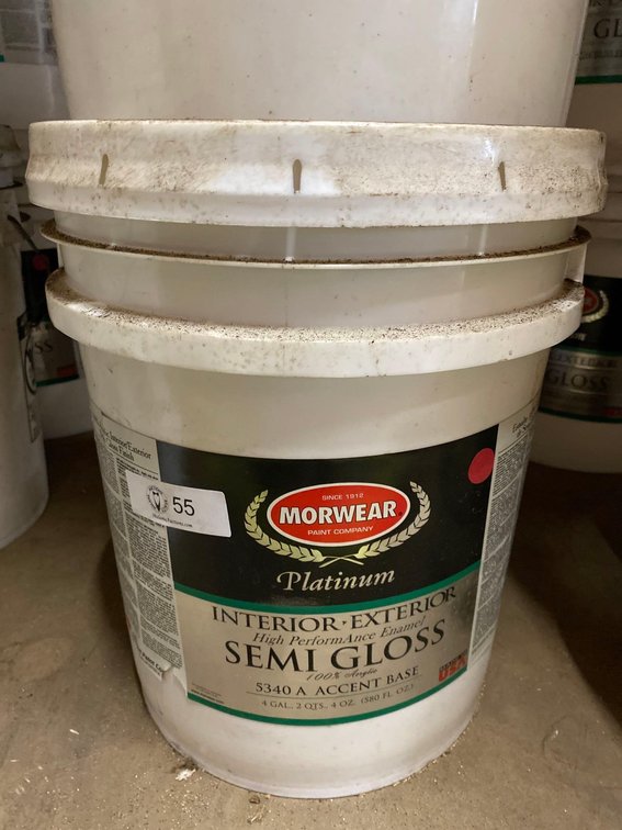 5 Gallon Bucket Morwear Premium Interior/Exterior High Performance Enamel Semi Gloss